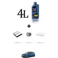 Hoffcar Wartungsset 3 Filter Und 4L ÖL FüR Kia Cee D Iii (Cd) 1.6 94KW Ab 201