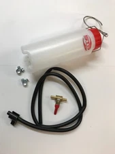 500ml Graduated Workshop Auxiliary Fuel Tank with 1 mtr fuel pipe and inline Pet