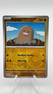 Diglett 050/165 Sv: Scarlet & Violet 151 Reverse Holo
