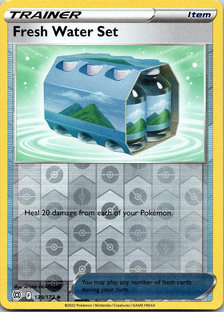 Fresh Water Set Reverse Holo Uncommon SWSH09: Brilliant Stars