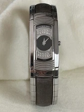 Mauboussi Lady M Wristwatch Diamond Dial Stainless Steel Swiss Quartz R.68689 