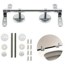 Charniere Abattant Wc CharnièRe Fixation Inox  Remplacement SièGe Toilette Ch...