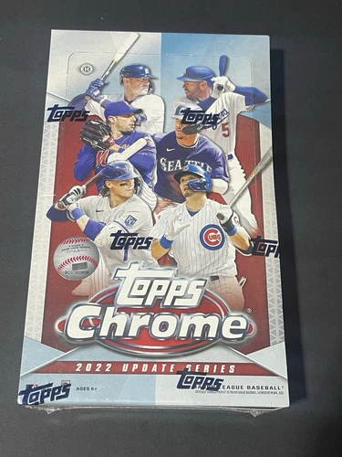 2022 Topps Chrome Update Baseball Factory Sealed HOBBY BOX WITT, JULIO! HOT!