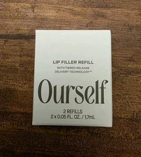 Ourself Lip Filler Refills. Sub-topical Plumping Technology 2 Refills