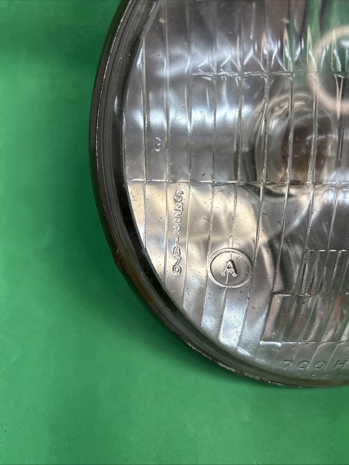 Austin Healey Aston MG Morgan Jaguar gently used Lucas 700 European Headlight - Image 2 of 4