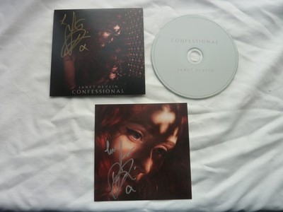 Janet Devlin Confessional 1 track CD single with signed art card 1