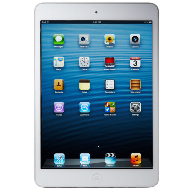 Apple+iPad+mini+1st+Gen.+16GB%2C+Wi-Fi+%2B+Cellular+%28Verizon%29%2C+7.9in+-+White+%26+Silver  for sale online