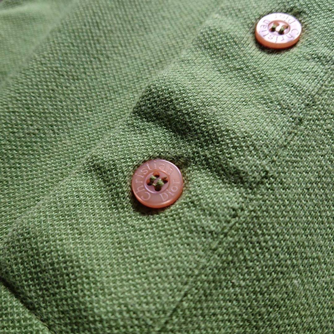 Christian Dior MONSIEUR Polo Shirt Tops men Yellow Green Christian Dior MONSIEUR Polo Shirt Tops men Yellow Green