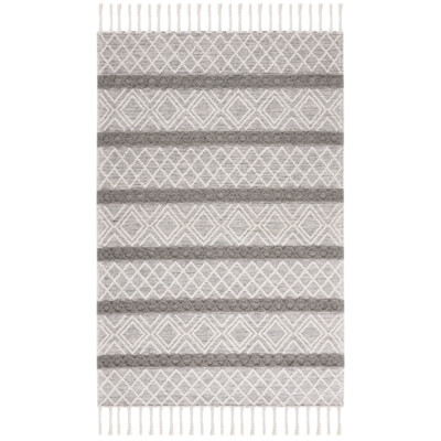SAFAVIEH Natura NAT344A Handwoven Ivory / Charcoal Rug