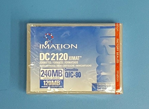 Imation Dc2120Xl Ximat 120/ 240MB Cartridge , QIC-80, 2 Pcs - Picture 1 of 3