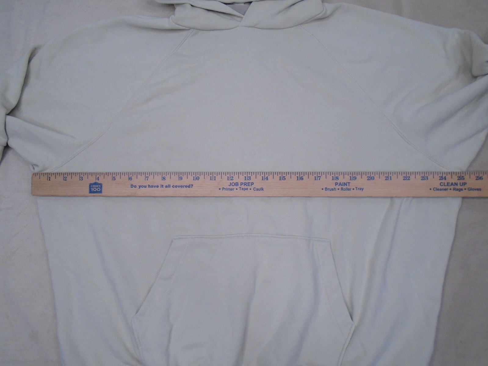 Felpa con cappuccio Fear Of God Essentials donna schiuma di mare manica 3 4 1977 piccola oversize