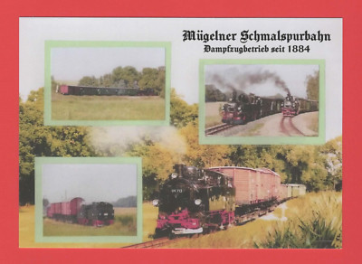 AK Ansichtskarte Postkarte Schmalspurbahn Mügeln Oschatz Döllnitzbahn  