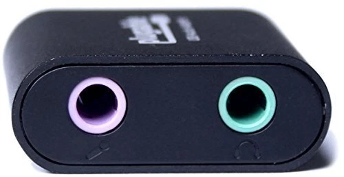 Plugable USB Audio Adapter with 3.5mm Speaker/Headphone and Microphone Jacks - Image 3 of 4