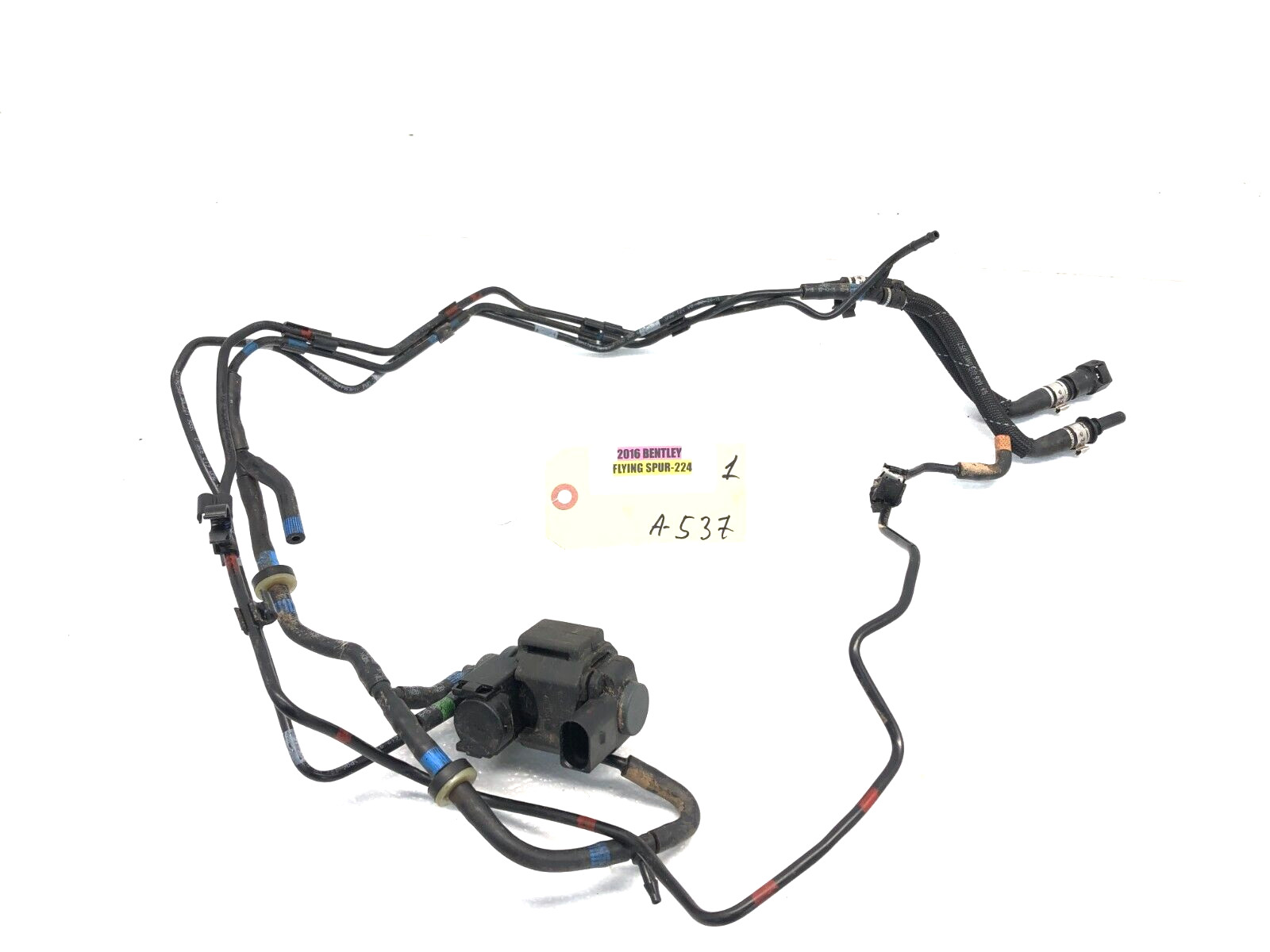 2014-2018 BENTLEY FLYING SPUR 4.0L V8 TURBO BOOST SOLENOID VALVE W/ HOSE LINE OE