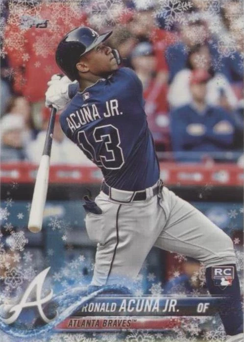 2018 Topps Holiday - Ronald Acuña Jr. #HMW50 for sale | eBay
