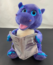 CUDDLE BARN Dalton The Storytelling Fairytale Dragon Plush Animated Talks Lights