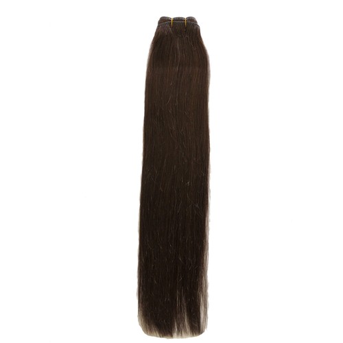 Double Weft Human Hair Extensions Weave Remy Real Russian Straight Hair 100g 12A - Picture 27 of 74