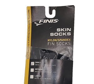 FINIS Footbooties Neoprene Swim Sock Small Mens 2-5, Womens 3-6 (New/Unopened)