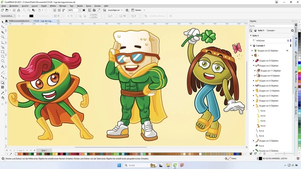 CorelDRAW Graphics Suite Special Edition 2023 OEM / Dauerlizenz / 1PC / Box - Bild 2 von 3