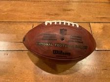 CAROLINA PANTHERS GAME USED NFL FOOTBALL SIGNED MARK CARRIER PUNTER BALL