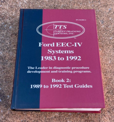 Target Training Systems TTS 1983-92 Ford EEC-IV Systems Book 2 Test Guides
