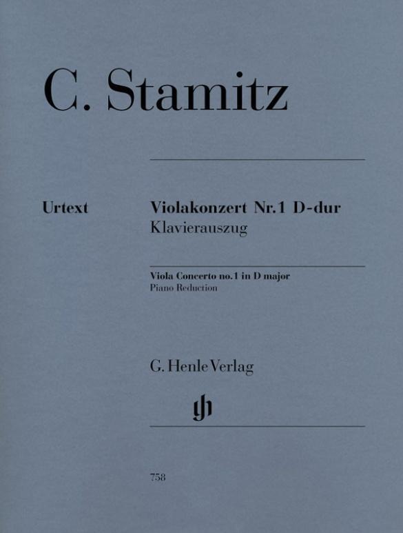 Thumbnail - Stamitz, Carl - Violakonzert Nr. 1 D-dur Carl Stamitz