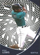 2022 Panini Chronicles Clear Vision #8 Kyle Lewis Seattle Mariners Baseball Card