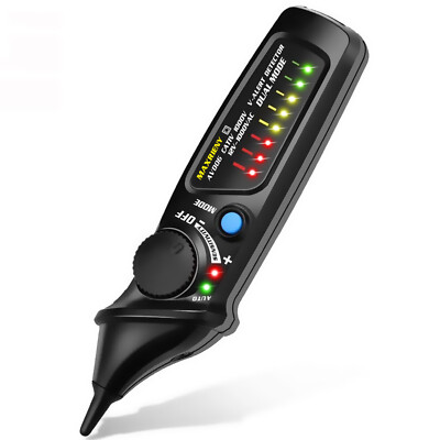 MAXRIENY AVD06 Dual Mode AC Voltage Detector 12V/48V~1000V with Flashlight G7I9
