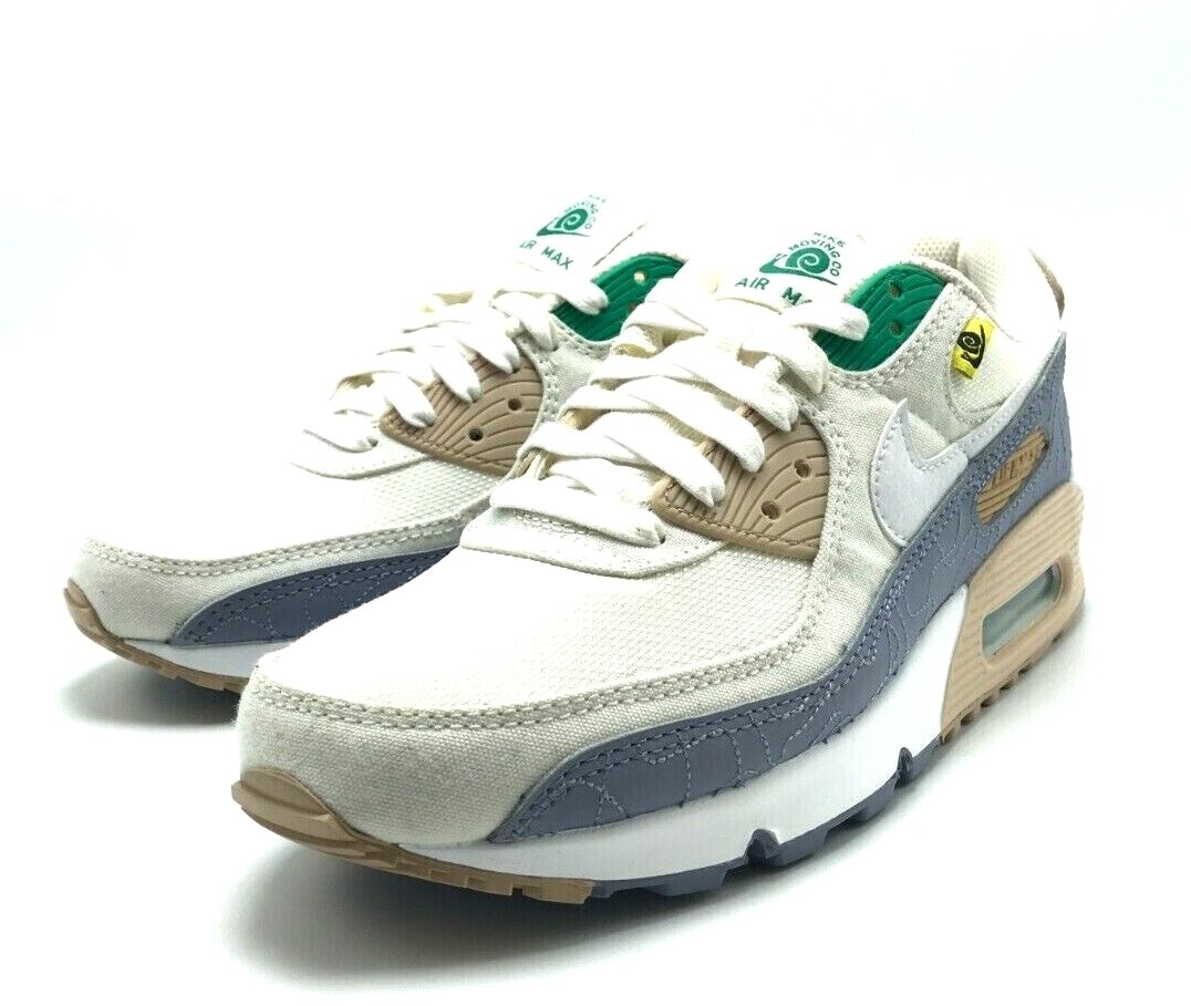 NEW* MEN Nike Air Max 90 SE Sail/White-Ashen Slate Hemp (DV2614