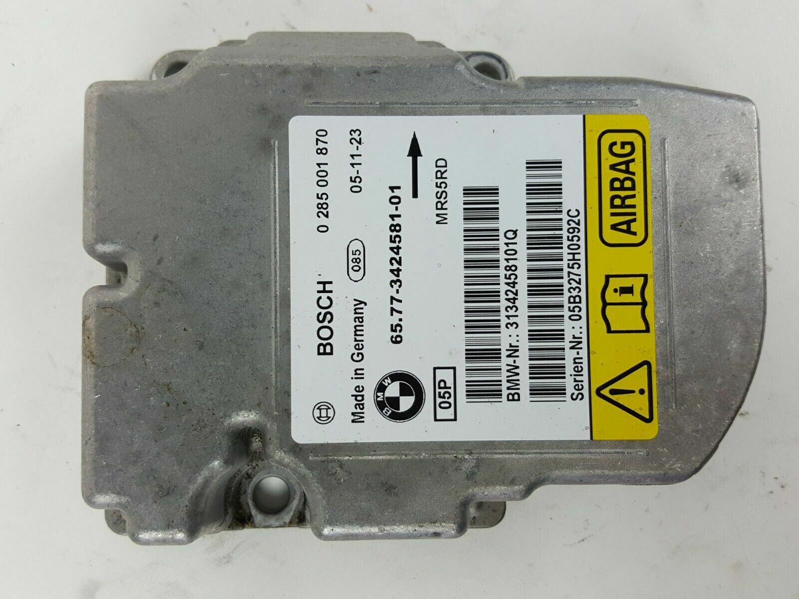 BMW X3 SRS Air Bag Module 3424581 for sale online | eBay