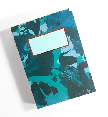A6 Notebook Pocket Small Writing Ruled Lined Hard Cover Unique GIFT15 ID NB18