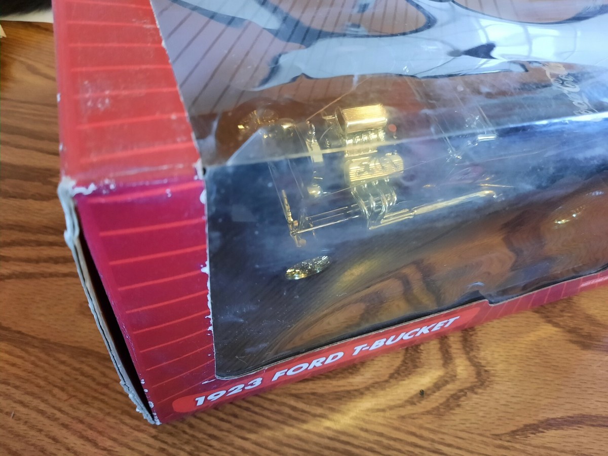 1923 Ford T Bucket Johnny Lightning Coca Cola 1 18 Scale