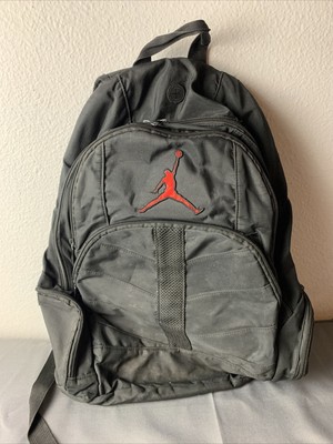 silver jordan backpack