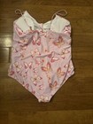 Shein Women’s Pink Butterfly  One Piece Swim Suit Removable Pads Size 4XL NWOT — photo 9