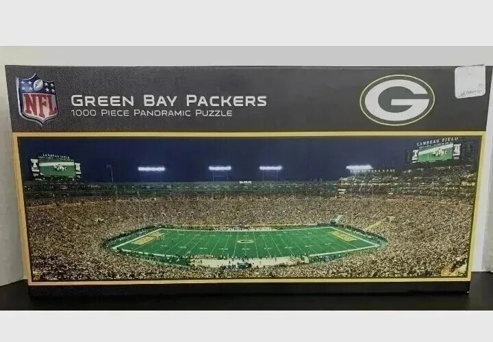 Green Bay Packers Puzzle Lambeau Field Stadium NFL 1000 Piece Panoramic Jigsaw eBay