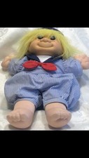 VINTAGE Collectible TROLL DOLL YELLOW HAIR RUSS Berrie KIDZ 12"Plush  CONDITION