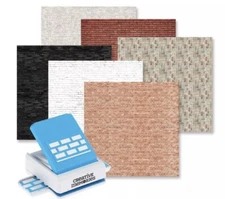 Creative Memories Building Bricks Bundle Border Punch & Paper ~ New ~ Exclusive