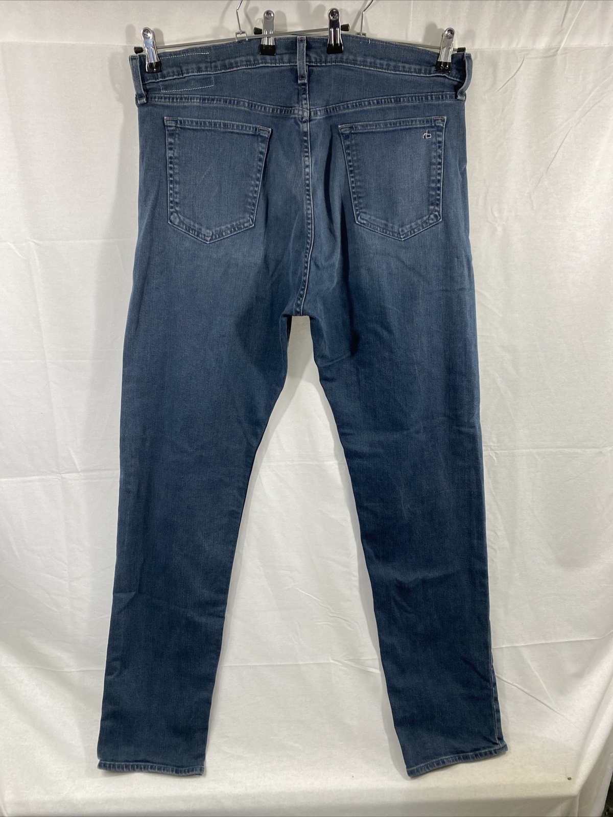 Rag Bone Fit 2 Slim Leg Standard Issue Button Fly Jeans Mens 38x34