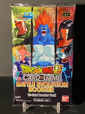 Dragon Ball Super Card Game Battle Evolution Booster Pack Factory Sealed | eBay Dragon Ball Super Card Game Battle Evolution Booster Pack Factory Sealed | eBay