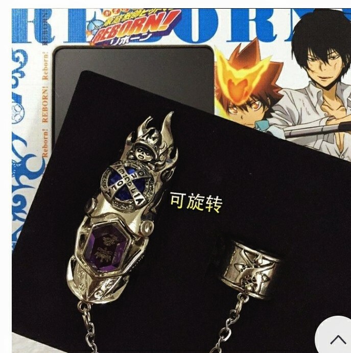 KATEKYO HITMAN REBORN VONGOLA CRYSTAL GEAR~ COLLECTION RING