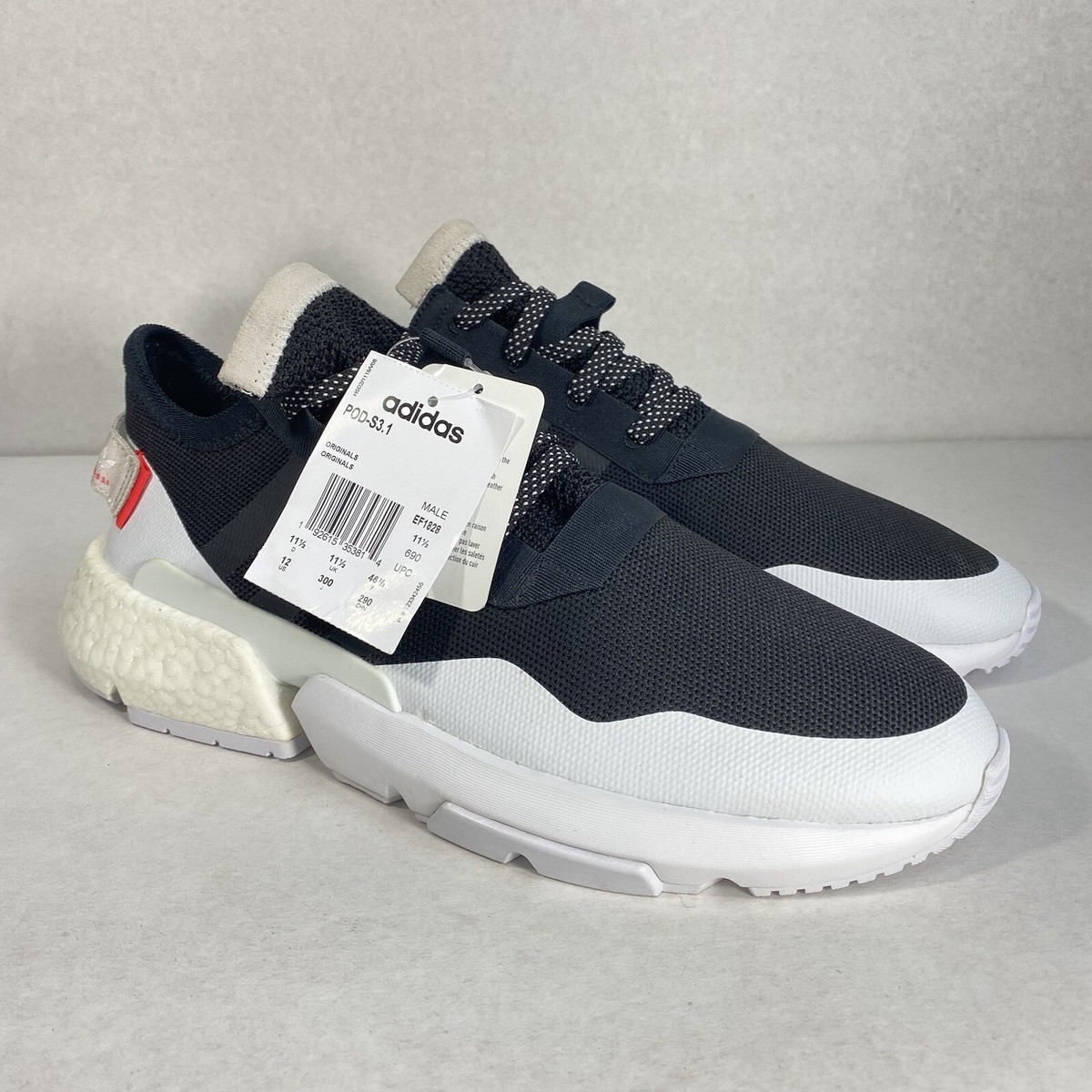 Buy Size 12 Adidas Core Black online