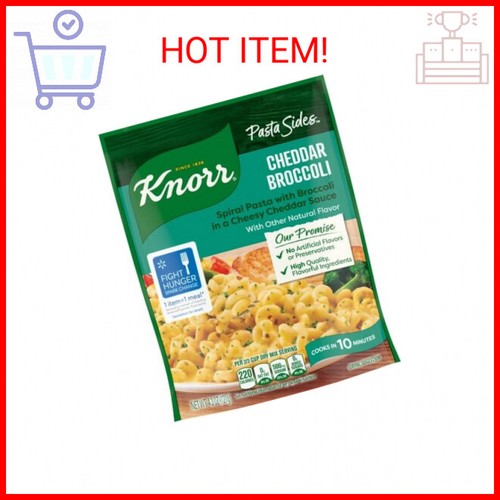 Pasta de brócoli Knorr Cheddar, 4,3 OZ - Imagen 2 de 2