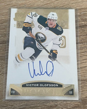 19/20 UD The Cup Victor Olofsson Gold Spectrum Rookie Auto /36 #70 Sabres