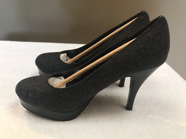 unlisted black heels