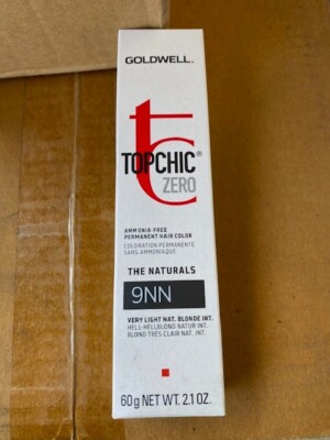 Goldwell Topchic Zero Permanent Hair Color 2.1 Oz - Very Light Nat. Blonde 9NN