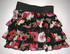 The Children's Place Girls Size 6 Tiered Floral Skirt