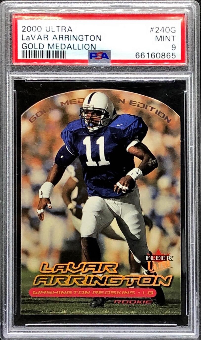 LaVar Arrington Ultra #240G Gold Medallion