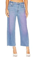 Etica Loose Fit Cropped Jeans Size 26 Sunset Cliff BNWT