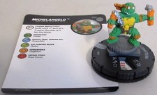 MICHELANGELO 002 Teenage Mutant Ninja Turtles 4 Unplugged TMNT IV HeroClix