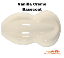 Vanilla Creme Basecoat With Reducer Gallon (Basecoat Only) Car Auto Paint Kit